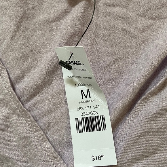 Lilac crop top - Picture 2 of 2